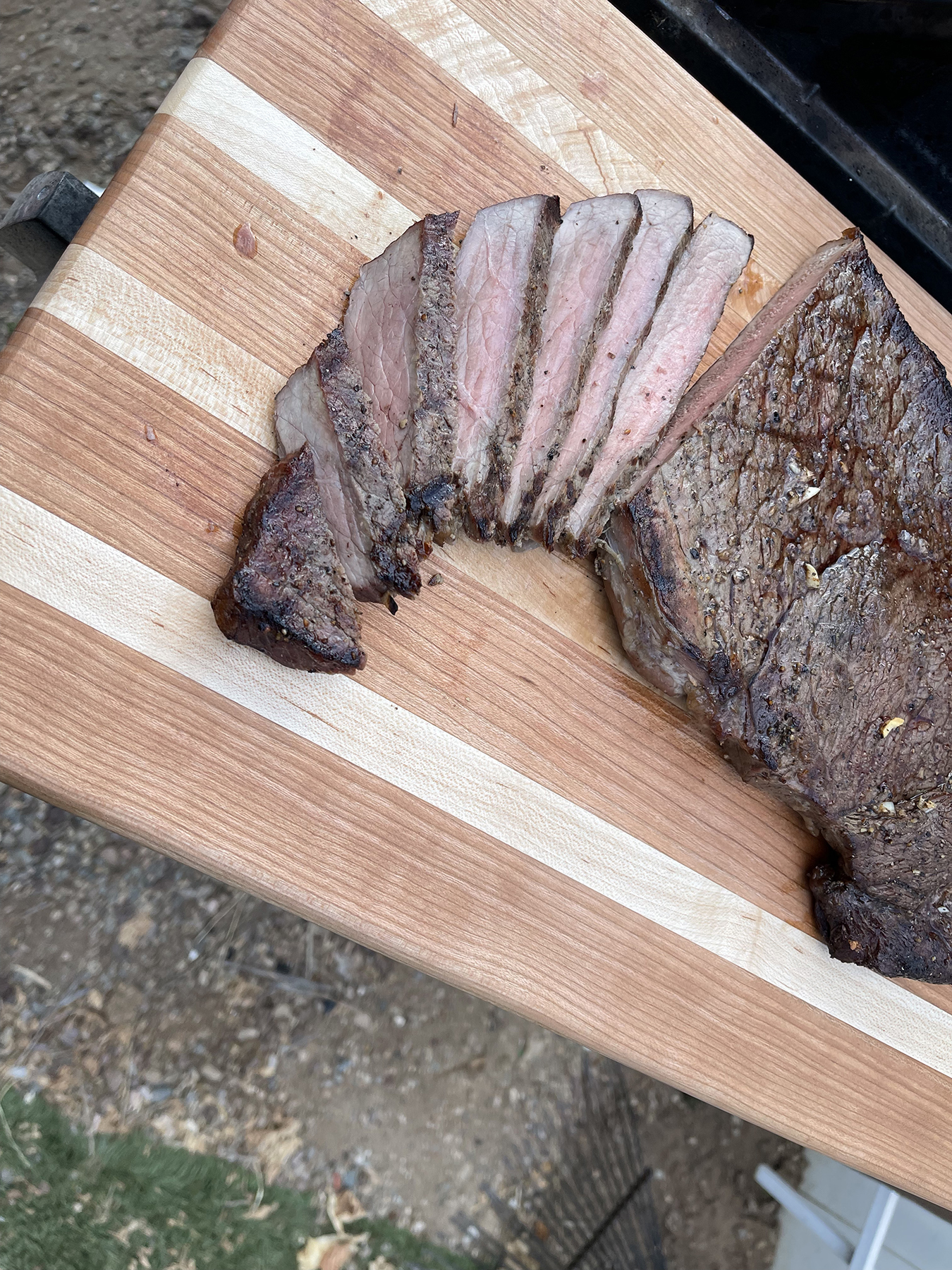 Garlic & Pepper London Broil. Copyright © Flume Road Craft Works, KA Mimms Photographix and others. All Rights Reserved by owners.